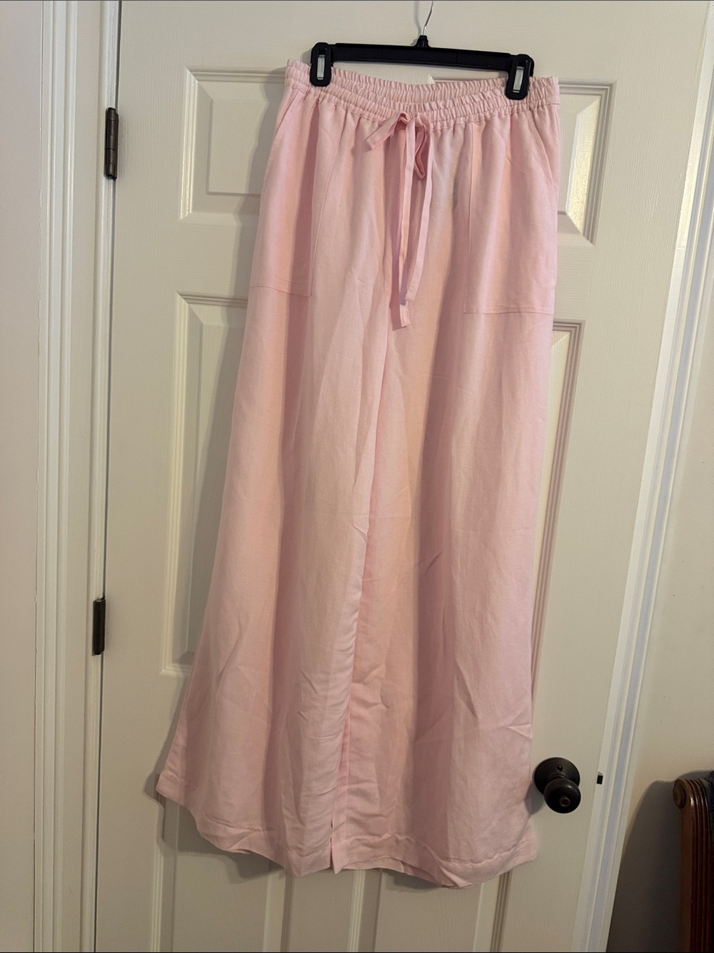 Linen lined drawstring trouser - Picture 9 of 10